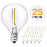 Garden LED string lights 30ft (30+2) bulbs