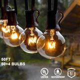 Garden LED string lights 30ft (30+2) bulbs