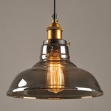 Smoke Glass Pendant LED ceiling lamp