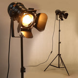 Tripod Industrial Floor Lamp