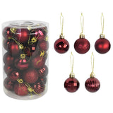 4cm Christmas 34pcs Tree Decorations Balls