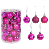 4cm Christmas 34pcs Tree Decorations Balls