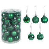 4cm Christmas 34pcs Tree Decorations Balls