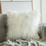 Plush chair pillow