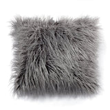 Plush chair pillow