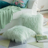 Plush chair pillow