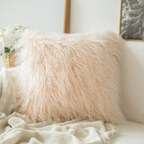 Plush chair pillow