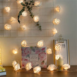 10/20/40 LED Rose Flower String Lights