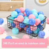 200 pcs Kids Toy Balls Soft Plastic Dia 5.5cm