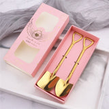 2 pcs Stainless steel Coffee Spoon