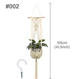 Tassel ropes hanging Planter