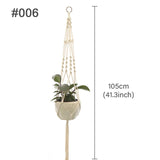 Tassel ropes hanging Planter