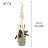 Tassel ropes hanging Planter