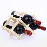 Wooden Wine Bottle Racks Cabinet