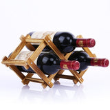 Wooden Wine Bottle Racks Cabinet