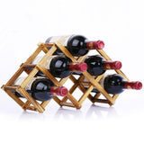 Wooden Wine Bottle Racks Cabinet