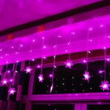 Christmas Decoration Curtain Snowflake LED String lights