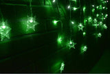 Christmas Decoration Curtain Snowflake LED String lights