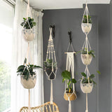 Tassel ropes hanging Planter