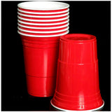 450ml Red Disposable Plastic Cup