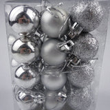 24pcs 3cm Christmas Balls