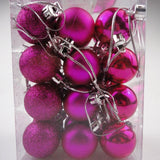 24pcs 3cm Christmas Balls