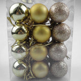 24pcs 3cm Christmas Balls