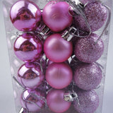 24pcs 3cm Christmas Balls