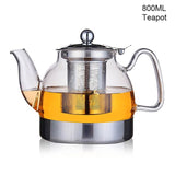 800/1200ML Glass Teapot