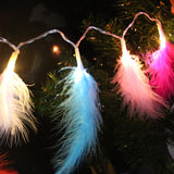 Christmas Led Strip Light Feather String Lights