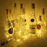 Wine Bottle Lights with Cork 1M/2M LED Copper Wire