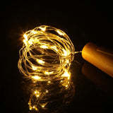 Wine Bottle Lights with Cork 1M/2M LED Copper Wire