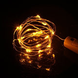 Wine Bottle Lights with Cork 1M/2M LED Copper Wire