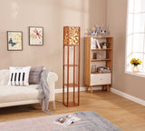 LED Floor Lamp with shelf storage function