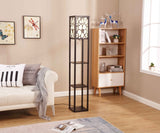 LED Floor Lamp with shelf storage function