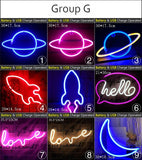 72 Styles Led Neon Light Signs