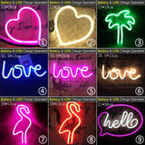 Walling LED Neon Lights Signs