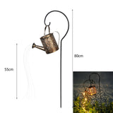 Solar landscape LED  string lights with watering can