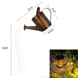 Solar landscape LED  string lights with watering can