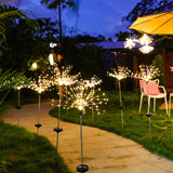 Waterproof Fairy Garland 90/150 LED Light  LED Outdoor Solar Fireworks Lights