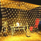 Mesh LED Lights 220V Holiday Wedding Party Outdoor String Lights