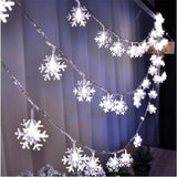 Snowflake Fairy Garden Decoration String Lights