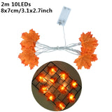 1.5m 10Led Halloween Pumpkin Ghost Skeletons Bat Spider Led Light Strings