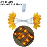 1.5m 10Led Halloween Pumpkin Ghost Skeletons Bat Spider Led Light Strings