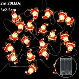 1.5m 10Led Halloween Pumpkin Ghost Skeletons Bat Spider Led Light Strings