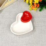 Ceramic Heart Shaped Ashtray