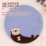 Wool Coaster Cup Mat