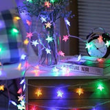 2/3/6M Fairy LED Snowflake Lights