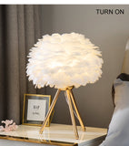 Feather LED Table Lamps